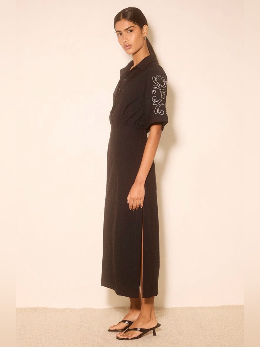 NWT Revolve Mon Renn Zahra Midi Dress - Picture 2 of 3